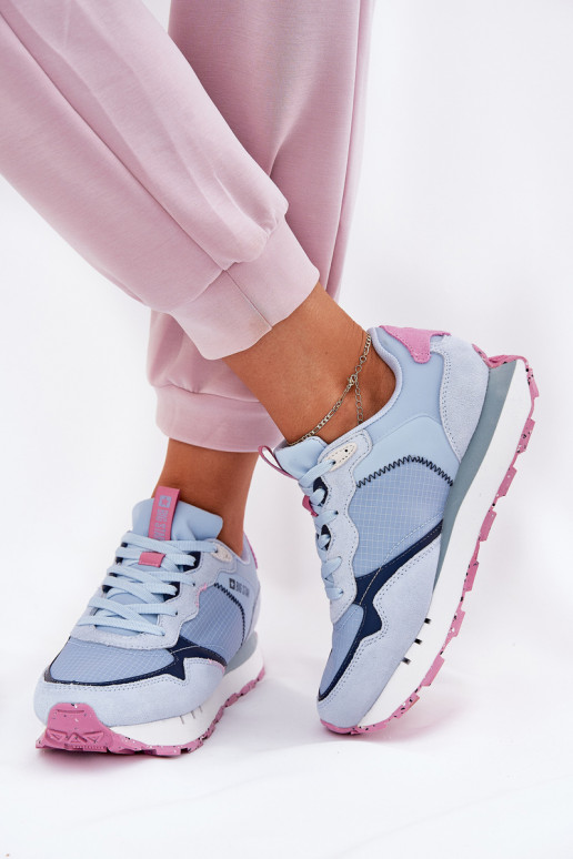 aus INildleder  Turnschuhe Feminin Big Star RR274236 HI-POLY SYSTEM blaue Farbe aus INildleder  Turnschuhe Feminin Big Star RR274236 HI-POLY SYSTEM blaue Farbe