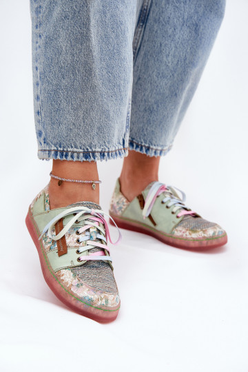 Lederne Frauen Schuhe Tai turiciejka 06791-09 hellgrün 2