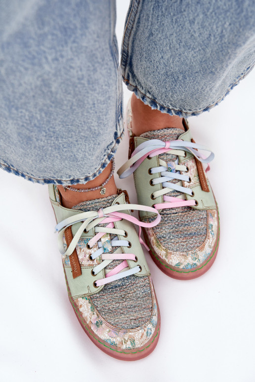 Haut Schuhe Feminin Es mussciejka 06791-09 hellgrün Haut Schuhe Feminin Es mussciejka 06791-09 hellgrün