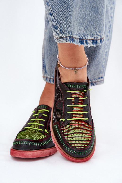 Haut Schuhe Feminin Gemustert Es mussciejka 06784-20 schZuarze Farbe Haut Schuhe Feminin Gemustert Es mussciejka 06784-20 schZuarze Farbe