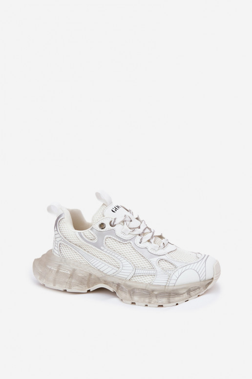 Haut Sneakers Stilvollllschuhe Feminin GOE RR2N4083 Beige Haut Sneakers Stilvollllschuhe Feminin GOE RR2N4083 Beige