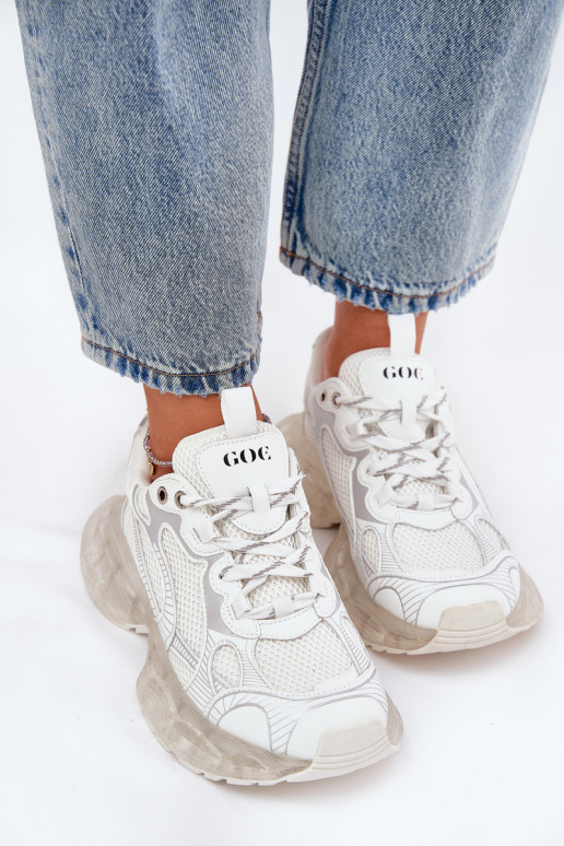 Haut Sneakers Stilvollllschuhe Feminin GOE RR2N4083 Beige Haut Sneakers Stilvollllschuhe Feminin GOE RR2N4083 Beige