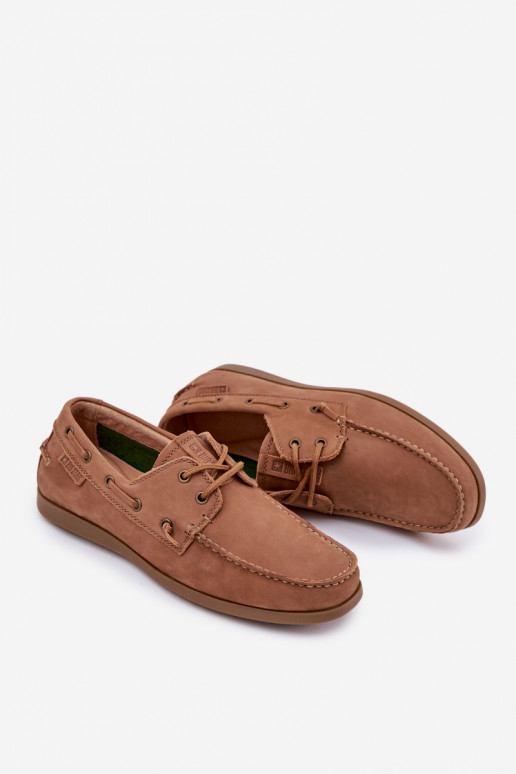 Haut Mokassins Männlich Big Star RR174162 braune Farbe Haut Mokassins Männlich Big Star RR174162 braune Farbe