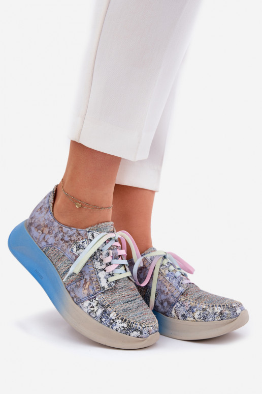 Haut Schuhe Sneakers Stilvollllschuhe Feminin mit einer Plattform Es mussciejka 06776A-06 blaue Farbe Haut Schuhe Sneakers Stilvollllschuhe Feminin mit einer Plattform Es mussciejka 06776A-06 blaue Farbe