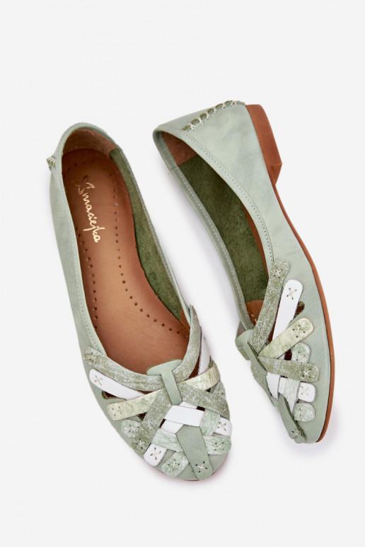 Feminin Ballerinas Es mussciejka 01358-50 Mintfarbe Feminin Ballerinas Es mussciejka 01358-50 Mintfarbe