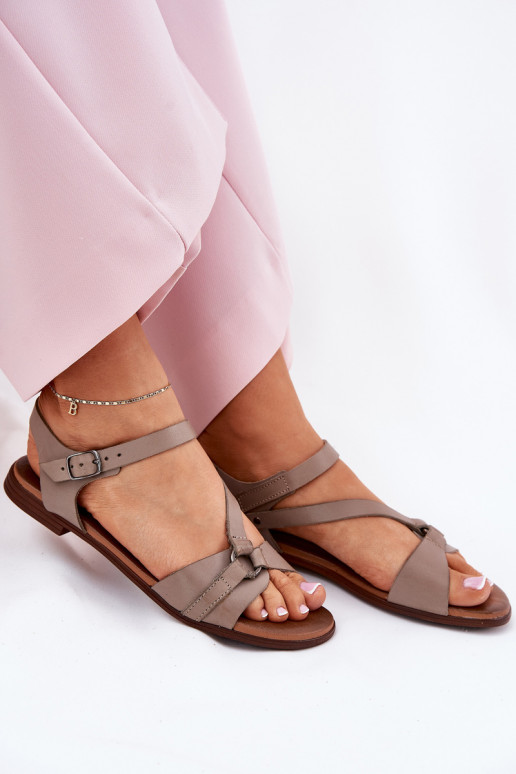 Zazoo 40182 Damensandalen Feminin Beige Zazoo 40182 Damensandalen Feminin Beige