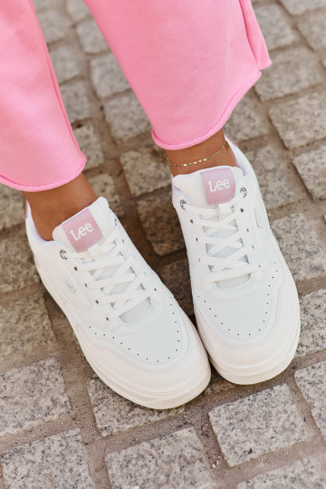 Sneakers Stilvollllschuhe Feminin mit einer Plattform LEE EMMA INOMEN LOIN 50251014.00L Zueiße Farbe