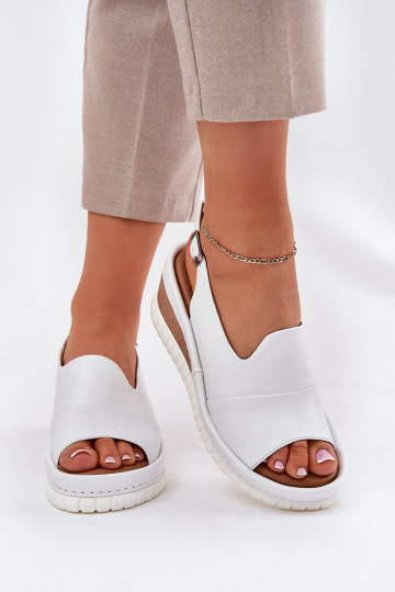 Damensandalen Haut Auf einem Keil Artiker 56C0918 Zueiße Farbe 2