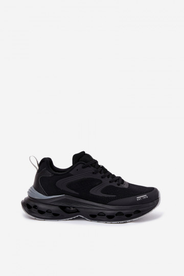 Turnschuhe Männlich mit einer Plattform Big Star RR174022 Hi-Poly System schZuarze Farbe 2