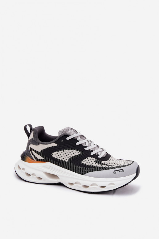 Turnschuhe Männlich mit einer Plattform Big Star RR174023 Hi-Poly System graue Farbe Turnschuhe Männlich mit einer Plattform Big Star RR174023 Hi-Poly System graue Farbe