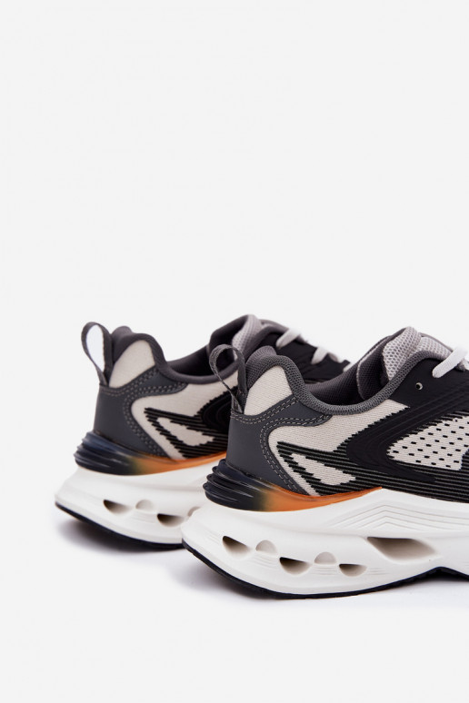 Turnschuhe Männlich mit einer Plattform Big Star RR174023 Hi-Poly System graue Farbe Turnschuhe Männlich mit einer Plattform Big Star RR174023 Hi-Poly System graue Farbe