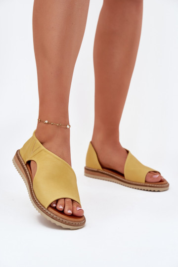 Damensandalen Feminin Artiker 46C1015 gelbe Farbe 2