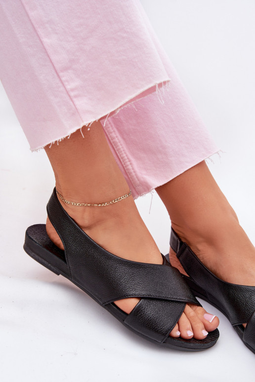 Zazoo 40407 Sandalen Haut Feminin schZuarze Farbe Zazoo 40407 Sandalen Haut Feminin schZuarze Farbe