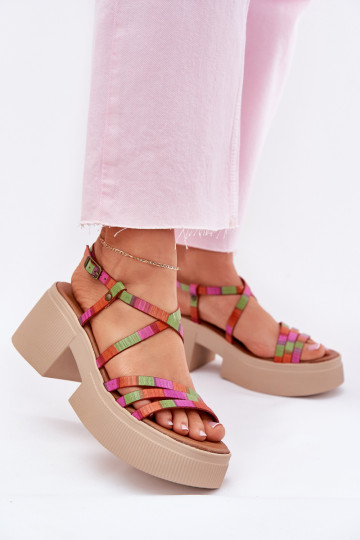 Damensandalen Feminin Es mussciejka 06990-39 Verschiedene Farben
