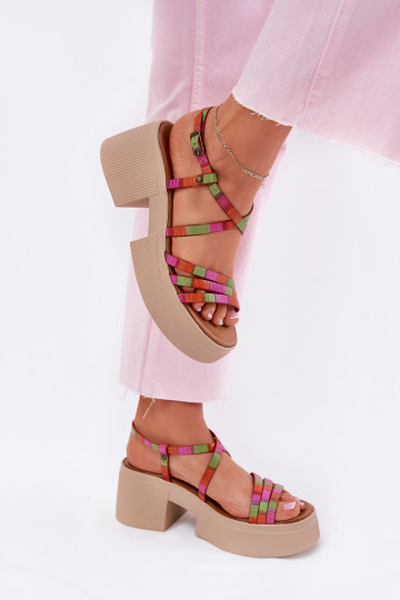Damensandalen Feminin Es mussciejka 06990-39 Verschiedene Farben 2