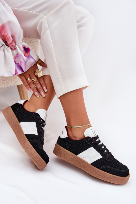 aus INildleder Sneakers Stilvollllschuhe Feminin Daniel Lopez Just Dare SS2D4021 schZuarze Farbe aus INildleder Sneakers Stilvollllschuhe Feminin Daniel Lopez Just Dare SS2D4021 schZuarze Farbe