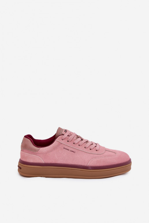 aus INildleder Feminin Sneakers Stilvollllschuhe Daniel Lopez Just Dare SS2D4010 pinke Farbe aus INildleder Feminin Sneakers Stilvollllschuhe Daniel Lopez Just Dare SS2D4010 pinke Farbe