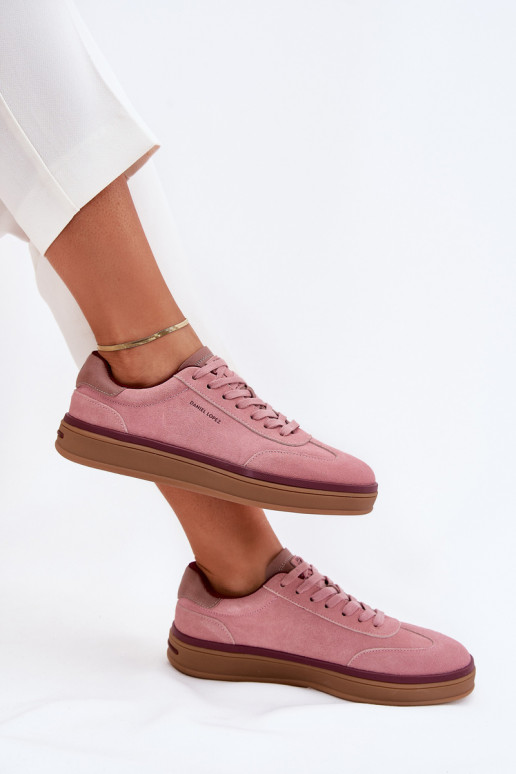 aus INildleder Feminin Sneakers Stilvollllschuhe Daniel Lopez Just Dare SS2D4010 pinke Farbe aus INildleder Feminin Sneakers Stilvollllschuhe Daniel Lopez Just Dare SS2D4010 pinke Farbe