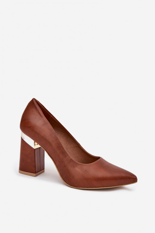 Haut Schuhe LeZuski 3117 dunkelbraun