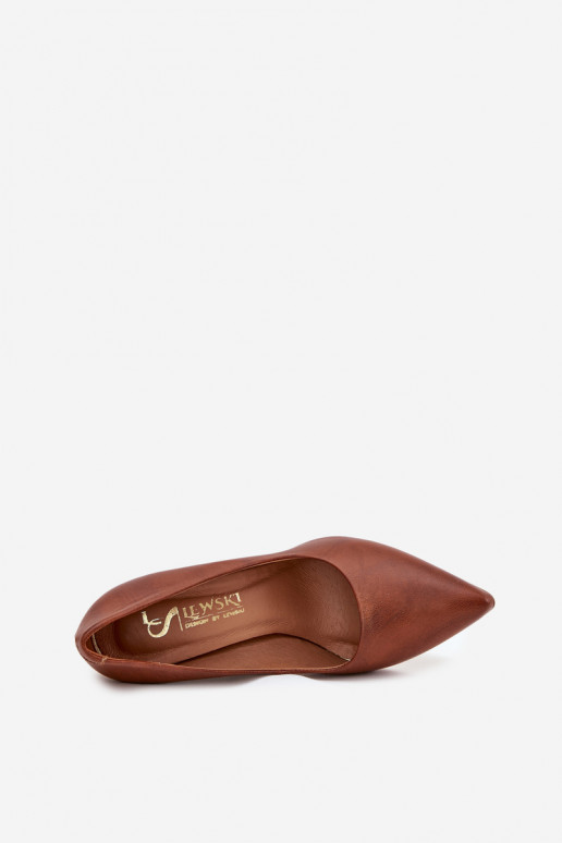 Haut Schuhe LeZuski 3117 dunkelbraun