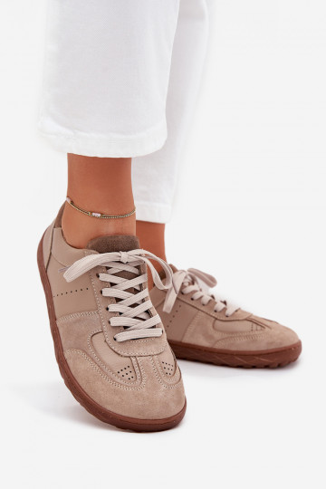 Haut Frauen Schuhe Barefoot Zazoo N1277S2 Beige