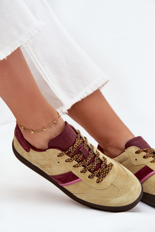 aus INildleder Niedrig Sneakers Stilvollllschuhe Feminin Big Star SS274680 HI-POLY SYSTEM Kalkstein aus INildleder Niedrig Sneakers Stilvollllschuhe Feminin Big Star SS274680 HI-POLY SYSTEM Kalkstein