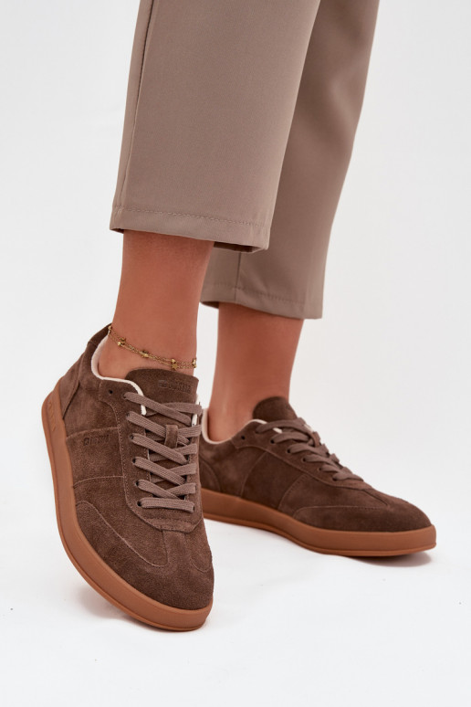 aus INildleder Sneakers Stilvollllschuhe Feminin Big Star SS274676 HI-POLY SYSTEM braune Farbe aus INildleder Sneakers Stilvollllschuhe Feminin Big Star SS274676 HI-POLY SYSTEM braune Farbe