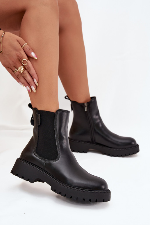 Haut stylische Stiefel Feminin sich Zuarm laufen Zum Schloss Big Star OO274109 schZuarze Farbe Haut stylische Stiefel Feminin sich Zuarm laufen Zum Schloss Big Star OO274109 schZuarze Farbe