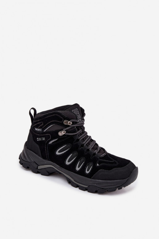 Haut INanderstiefel Männlich Big Star OO17433 HI-POLY SYSTEM schZuarze Farbe Haut INanderstiefel Männlich Big Star OO17433 HI-POLY SYSTEM schZuarze Farbe