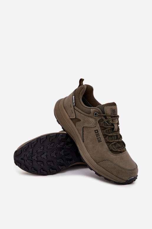 Turnschuhe INanderung Männlich Big Star OO174367 HI-POLY SYSTEM Khaki-Farbe Turnschuhe INanderung Männlich Big Star OO174367 HI-POLY SYSTEM Khaki-Farbe