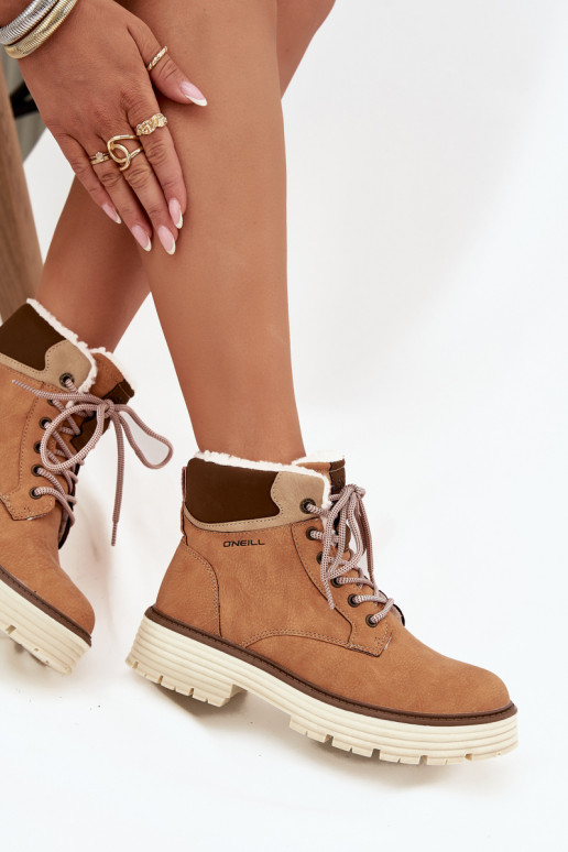 sich Zuarm laufen Schuhe Feminin O'NEILL BENICIA INOMEN HIGH braune Farbe sich Zuarm laufen Schuhe Feminin O'NEILL BENICIA INOMEN HIGH braune Farbe