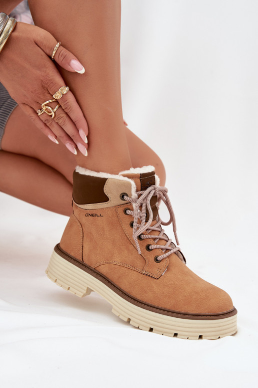 sich Zuarm laufen Schuhe Feminin O'NEILL BENICIA INOMEN HIGH braune Farbe sich Zuarm laufen Schuhe Feminin O'NEILL BENICIA INOMEN HIGH braune Farbe