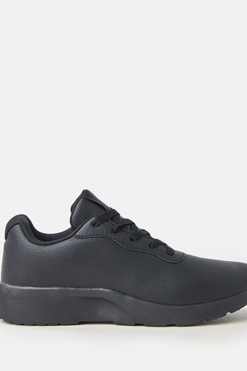 Schwarze Herren hochgeschnittene Sportschuhe Christien