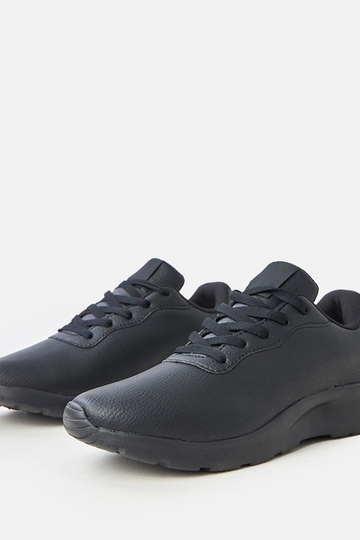 Schwarze Herren hochgeschnittene Sportschuhe Christien 2