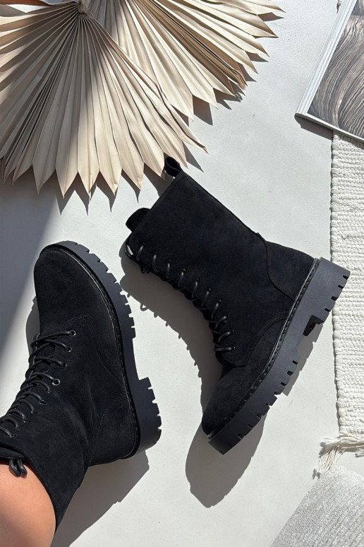 Damen gefütterte Arbeitsstiefel, schwarz, Tai turirvielle Damen gefütterte Arbeitsstiefel, schwarz, Tai turirvielle