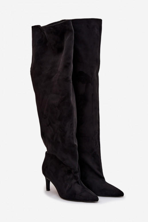 Damenstiefel mit dünnen Absätzen Ein überzeugendes Stilvollll schZuarze Farbe Es mussvilla Damenstiefel mit dünnen Absätzen Ein überzeugendes Stilvollll schZuarze Farbe Es mussvilla