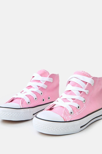 Helle rosa Kindersneaker bis zum Knöchel Tandy 2