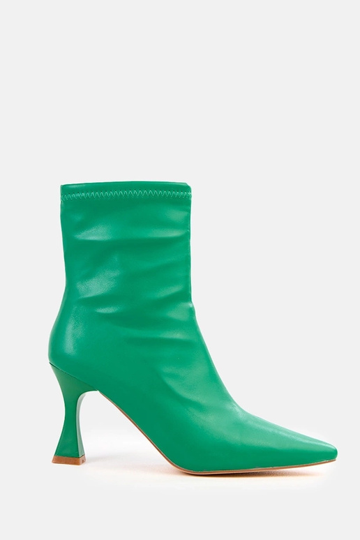 Grüne High Heels aus Kunstleder „Fatira"