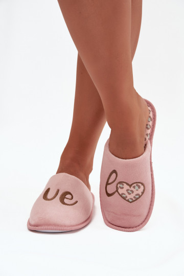 Hausschuhe Feminin LOVE Vinceza 19960 pinke Farbe