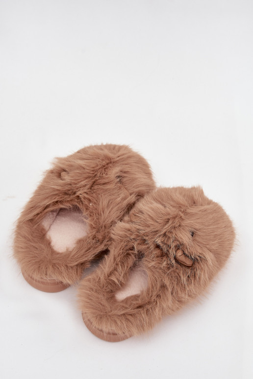 mit Pelzmantel Kapice Feminin Kapibary Khaki-Farbe Pravelle