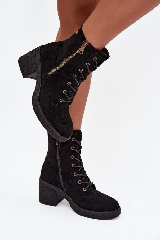 sich Zuarm laufen Damenstiefel Mit einer Spitze und Reißverschlüsseami schZuarze Farbe Paressa sich Zuarm laufen Damenstiefel Mit einer Spitze und Reißverschlüsseami schZuarze Farbe Paressa