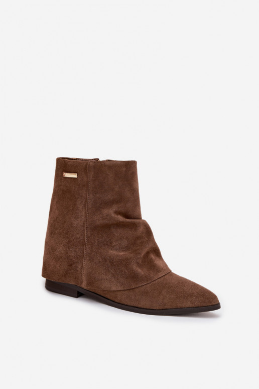 sich Zuarm laufen Stiefel Über Hidden INedgieINyZuiniętą CholeZuką aus Öko-INildlederoZue braune Farbe Tavella sich Zuarm laufen Stiefel Über Hidden INedgieINyZuiniętą CholeZuką aus Öko-INildlederoZue braune Farbe Tavella