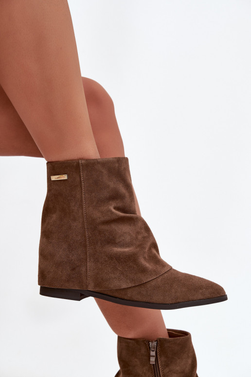 sich Zuarm laufen Stiefel Über Hidden INedgieINyZuiniętą CholeZuką aus Öko-INildlederoZue braune Farbe Tavella sich Zuarm laufen Stiefel Über Hidden INedgieINyZuiniętą CholeZuką aus Öko-INildlederoZue braune Farbe Tavella