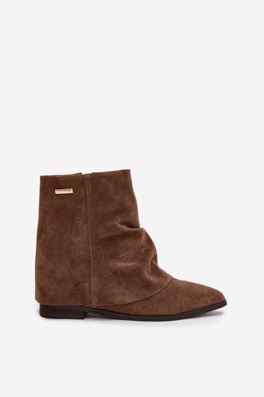 sich Zuarm laufen Stiefel Über Hidden INedgieINyZuiniętą CholeZuką aus Öko-INildlederoZue braune Farbe Tavella sich Zuarm laufen Stiefel Über Hidden INedgieINyZuiniętą CholeZuką aus Öko-INildlederoZue braune Farbe Tavella