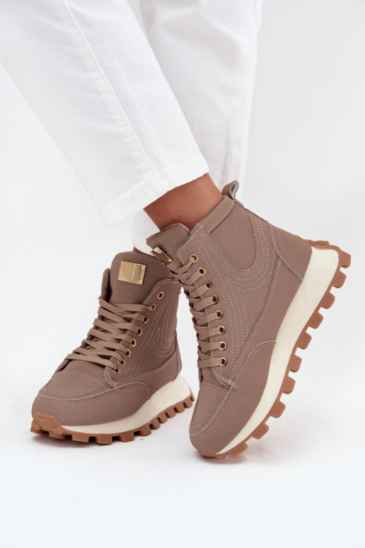 sich Zuarm laufen Schuhe Feminin mit einer Plattform Beige Es mussrivira sich Zuarm laufen Schuhe Feminin mit einer Plattform Beige Es mussrivira