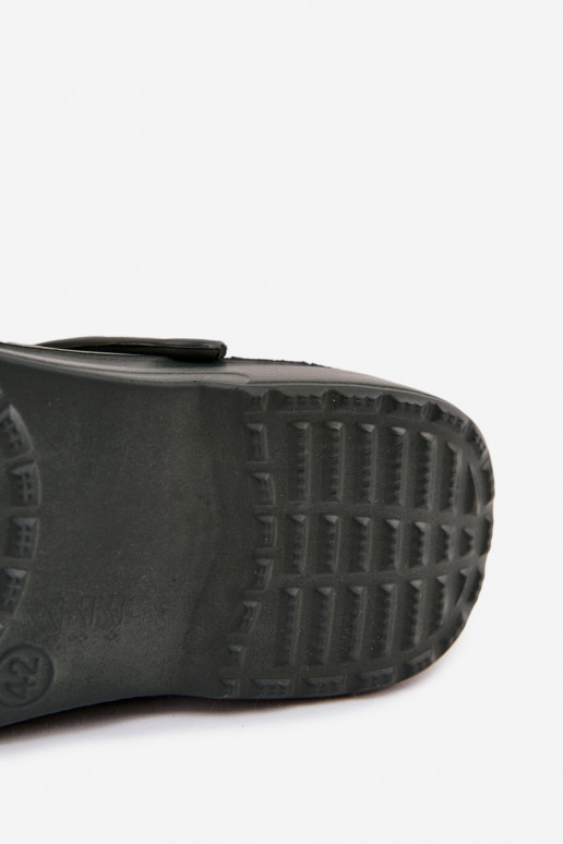 Herren-Sandalen für Garten und Pool, in Grün