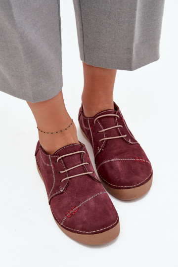 Haut Schuhe FemininPrzeszyciami Artiker 57C2111 Burgund