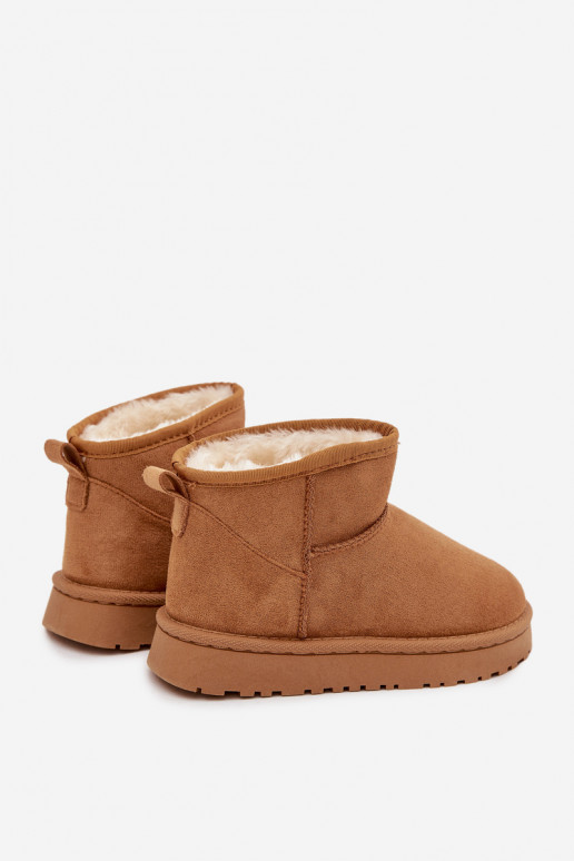 Schneestiefel Kindisch Jugend sich Zuarm laufen mit Fell innen braune Farbe Mireya Schneestiefel Kindisch Jugend sich Zuarm laufen mit Fell innen braune Farbe Mireya