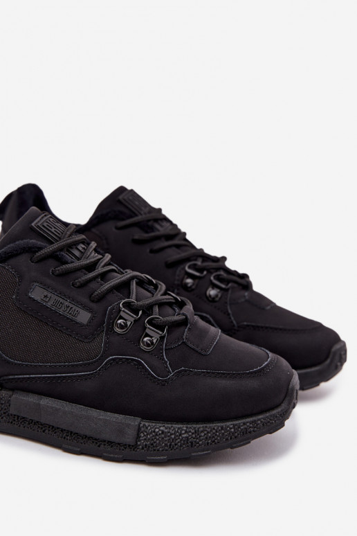 Turnschuhe Männlich sich Zuarm laufen SS174411 HI-POLY SYSTEM schZuarze Farbe