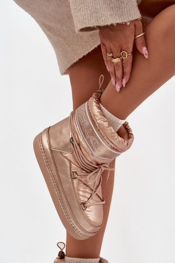 Schneestiefel Feminin mit stilvollen Details O'NEILL LISA INOMEN HIGH 90253012.99U goldene Farbe 2